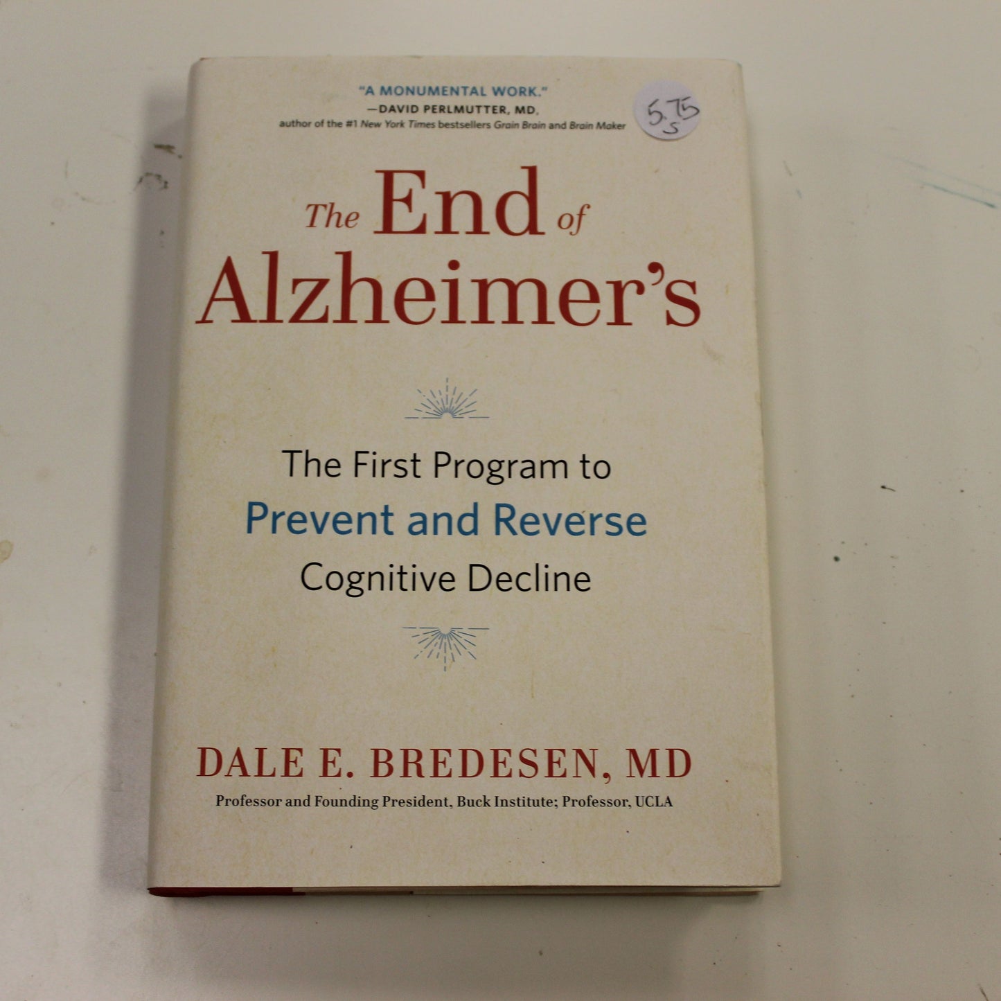 THE END OF ALZHEIMER'S