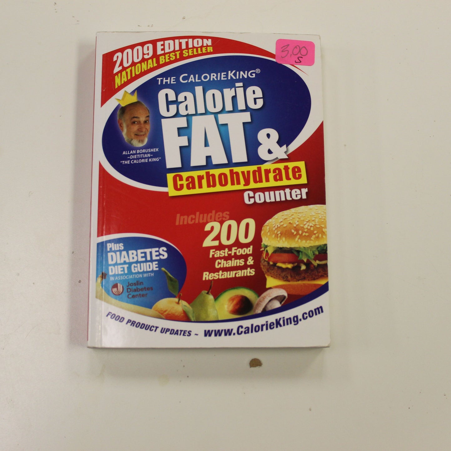 THE CALORIE KIING CALORIE FAT & CARBOHYDRATE COUNTER
