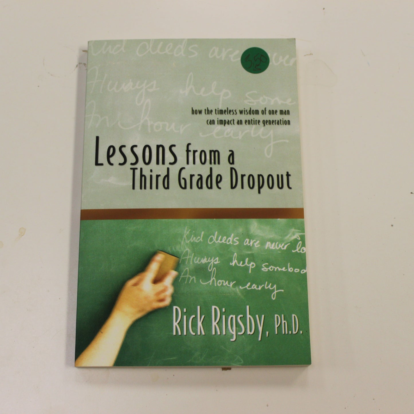 LESSONS FROM A THIRD GRADE DROPOUT