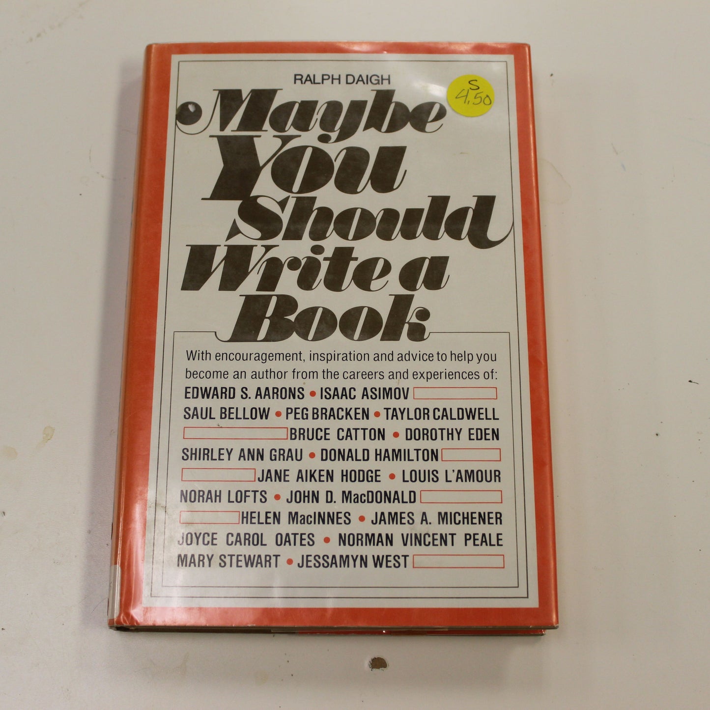 MAYBE YOU SHOULD WRITE A BOOK