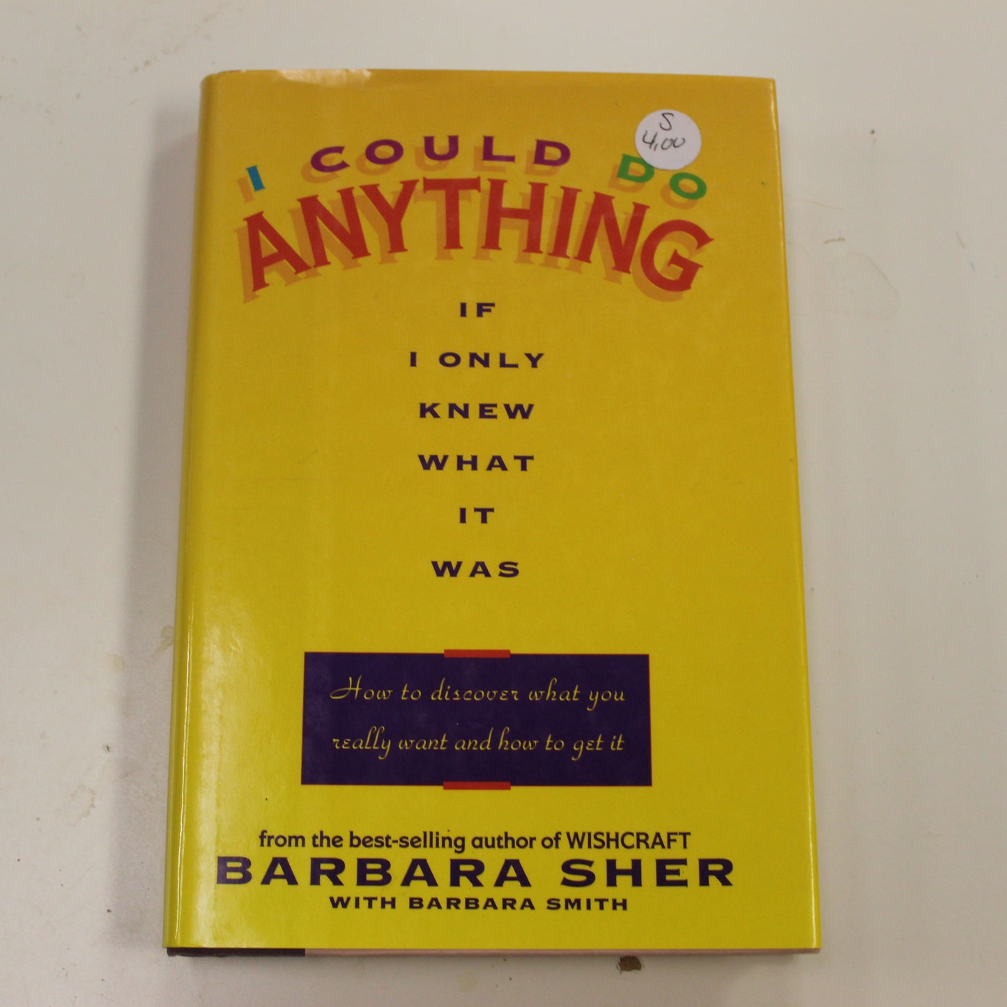 I COULD DO ANYTHING IF I ONLY KNEW WHAT IT WAS