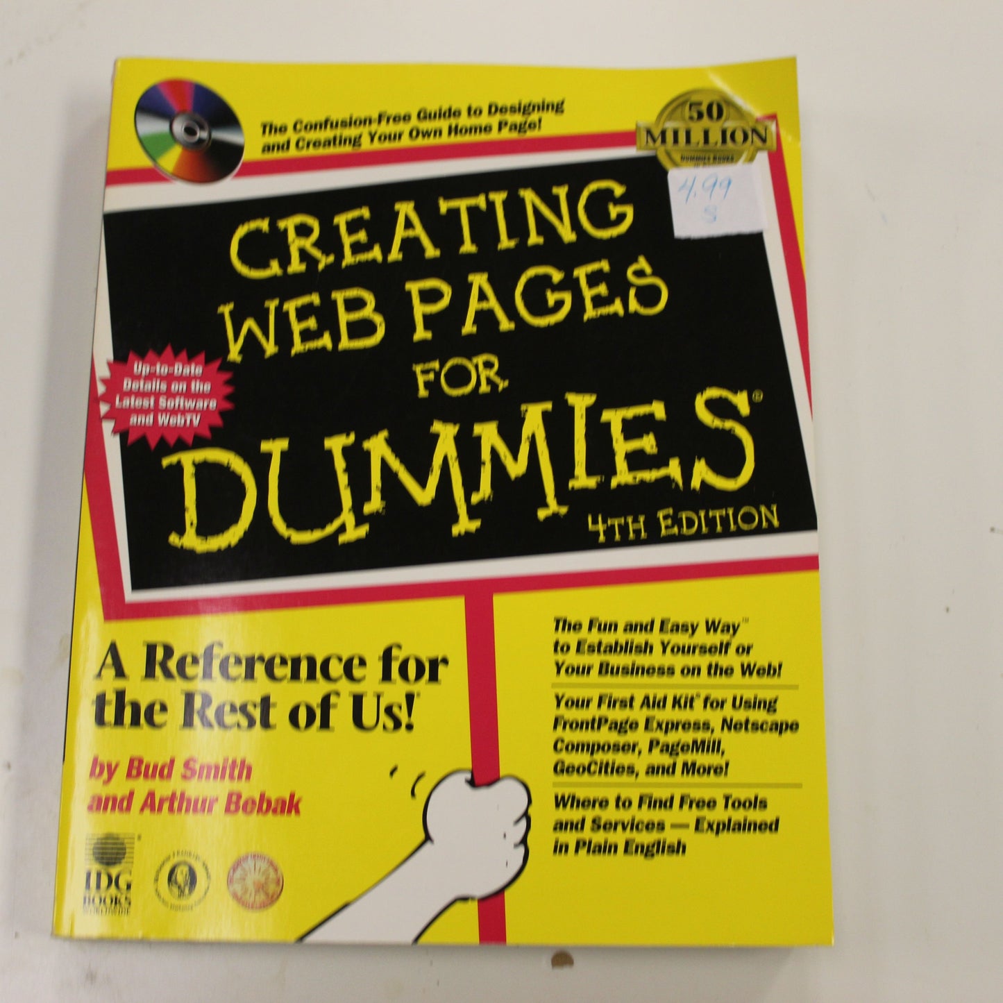 CREATING WEB PAGES FOR DUMMIES 4TH EDITION