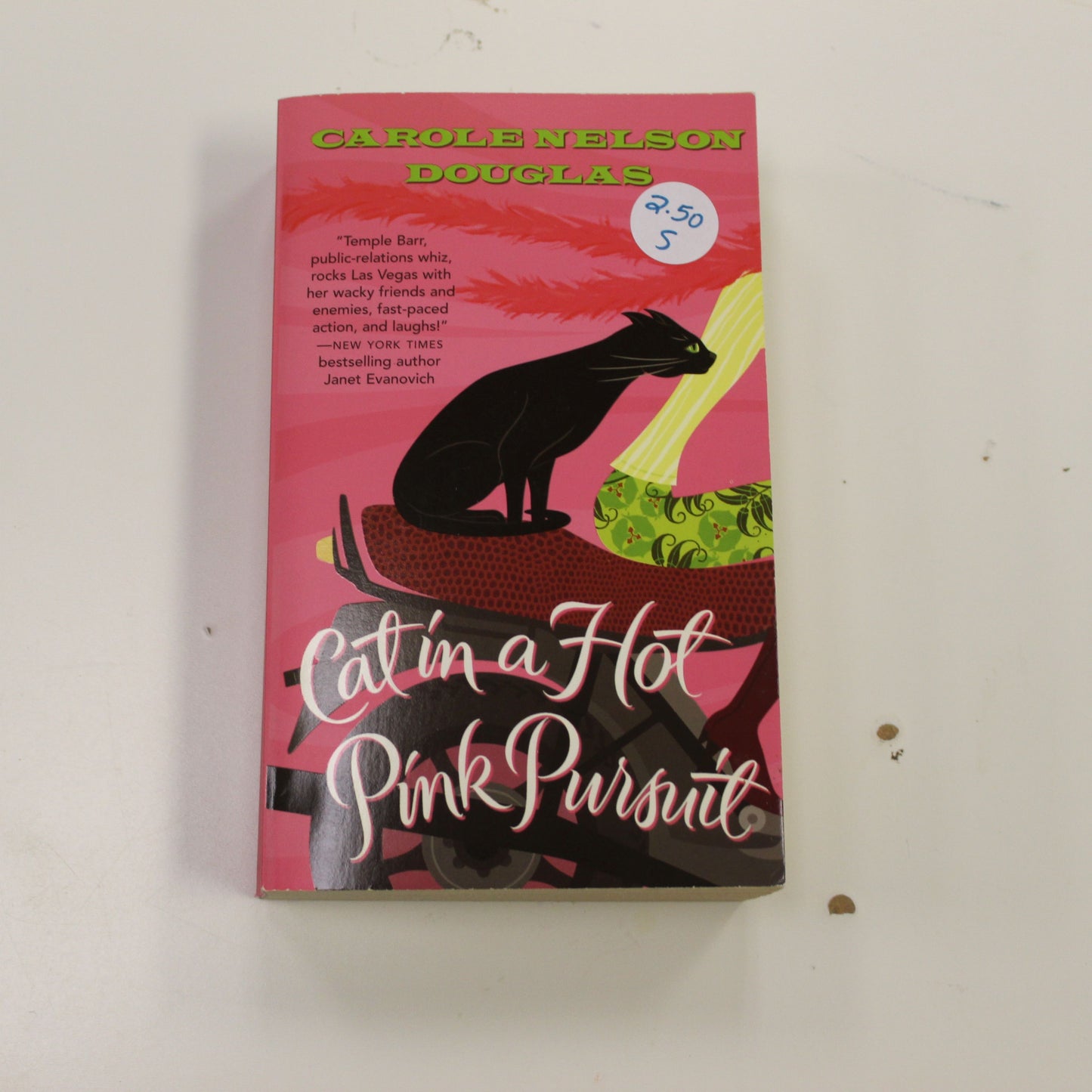 CAT IN A HOT PINK PURSUIT