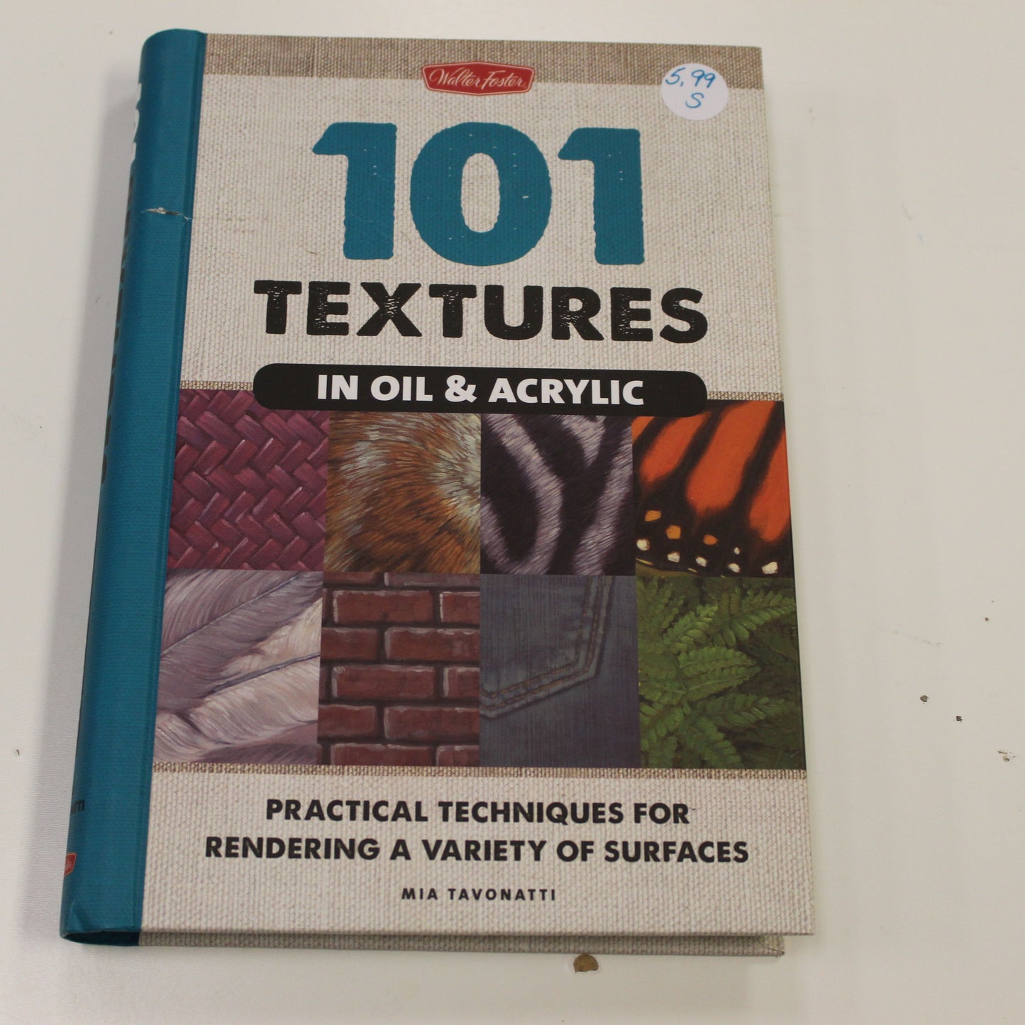 101 TEXTURES IN OIL & ACRYLIC