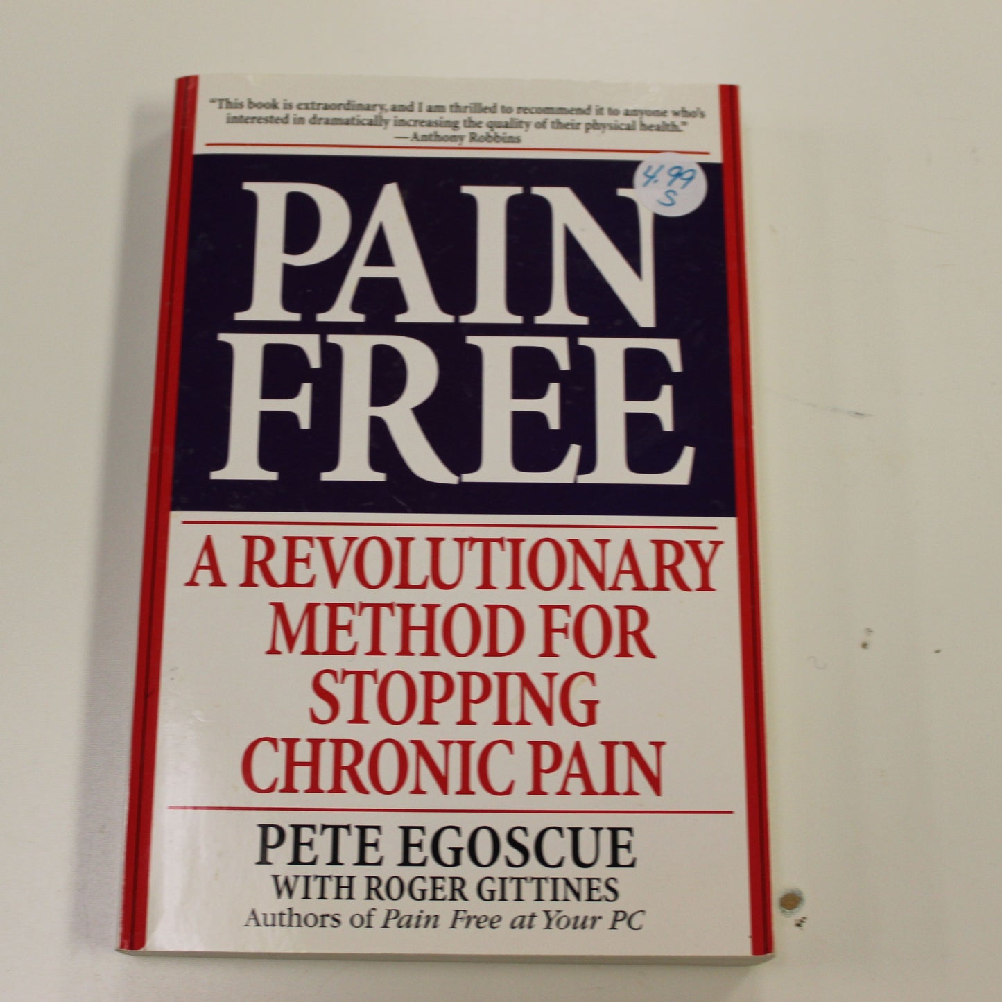 PAIN FREE A REVOLUTIONARY METHOD FOR STOPPING CHRONIC PAIN