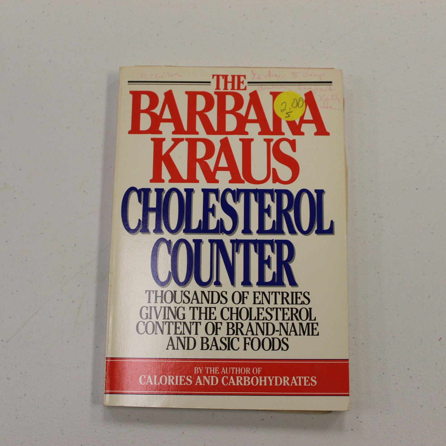THE BARBARA KRAUS CHOLESTEROL COUNTER