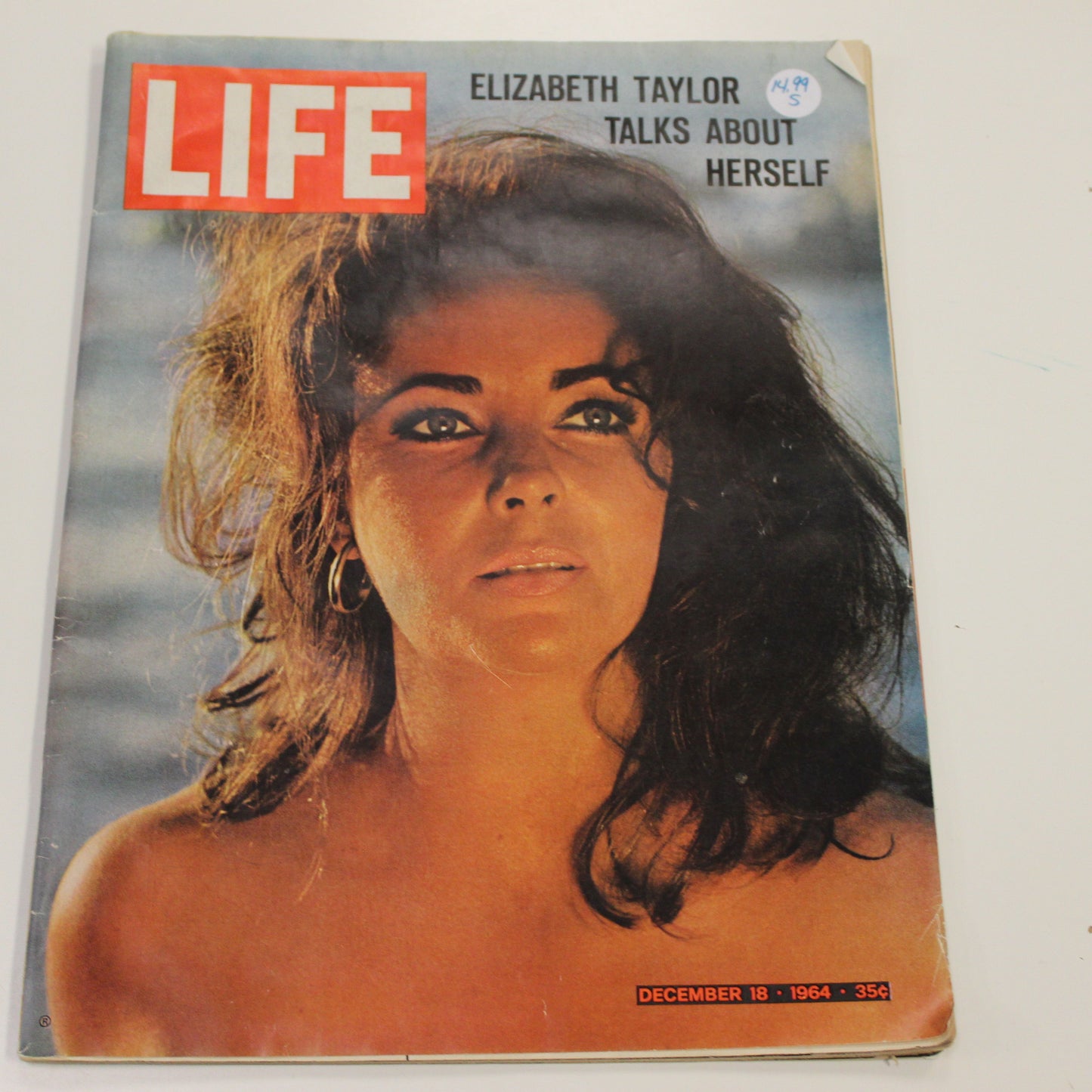 LIFE: ELIZABETH TAYLOR TALKS ABOUT HERSELF DEC 18, 1964