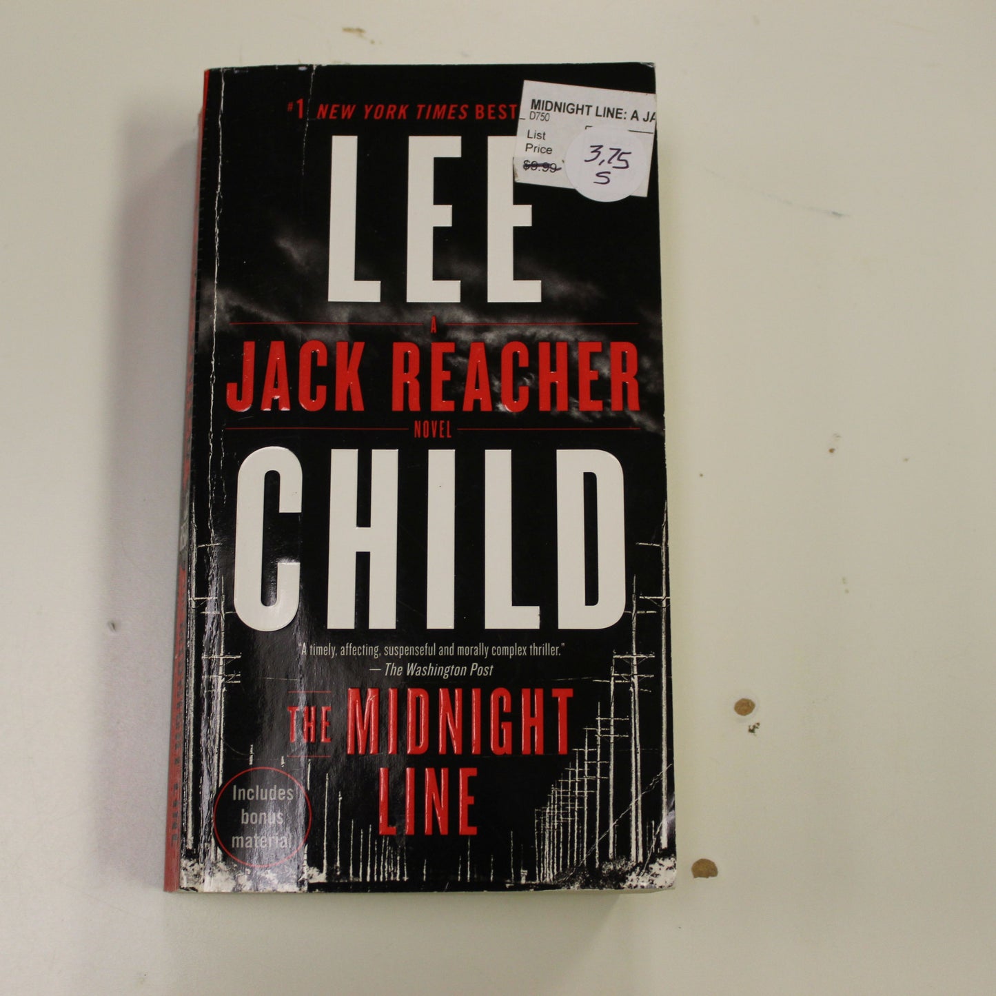 THE MIDNIGHT LINE - JACK REACHER