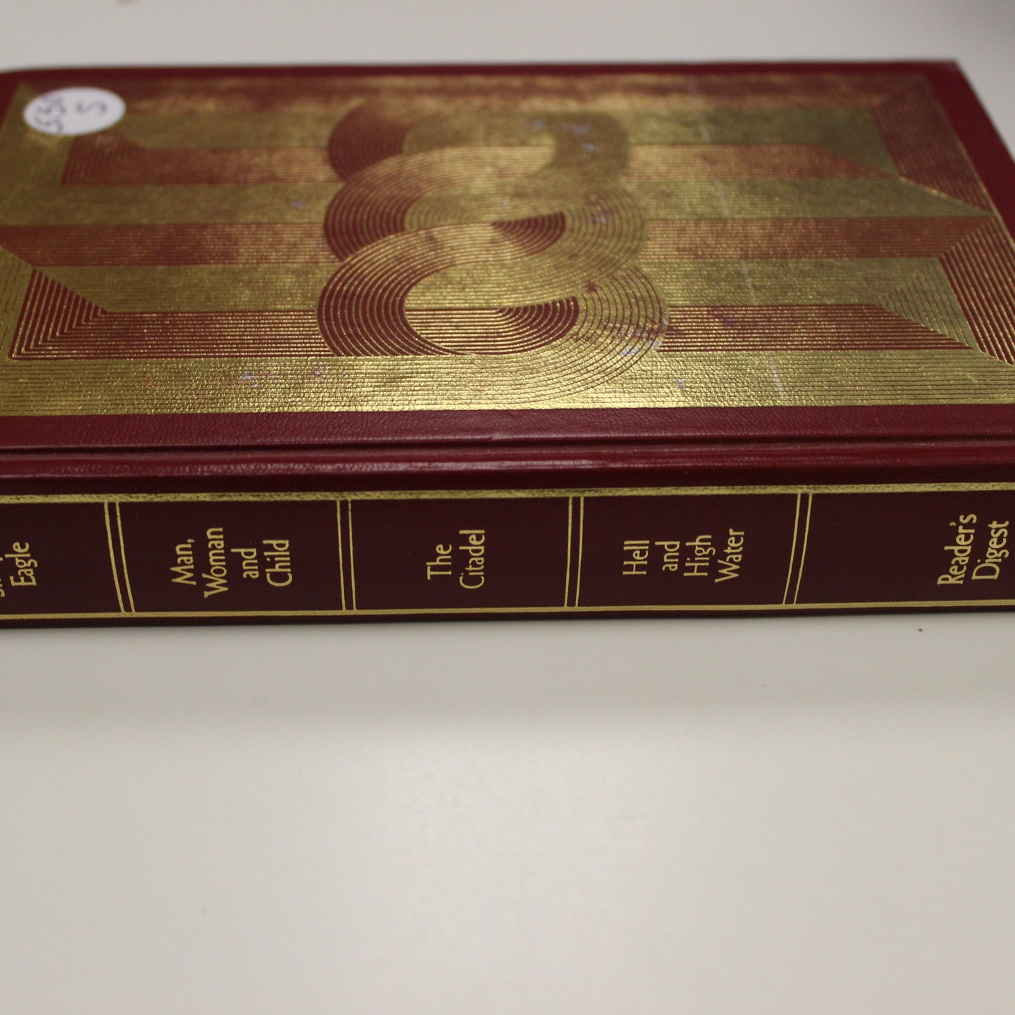 READER'S DIGEST CONDENSED BOOKS: SHARPE'S EAGLE, MAN, WOMAN AND CHILD, THE CITADEL, HELL AND HIGH WATER