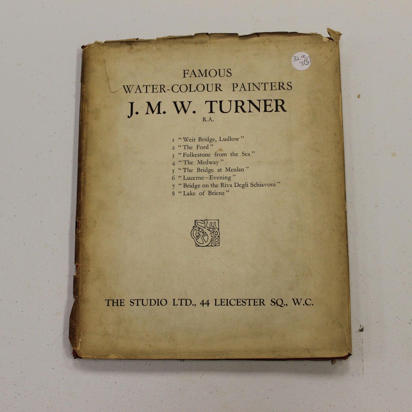 FAMOUS WATER-COLOUR PAINTERS