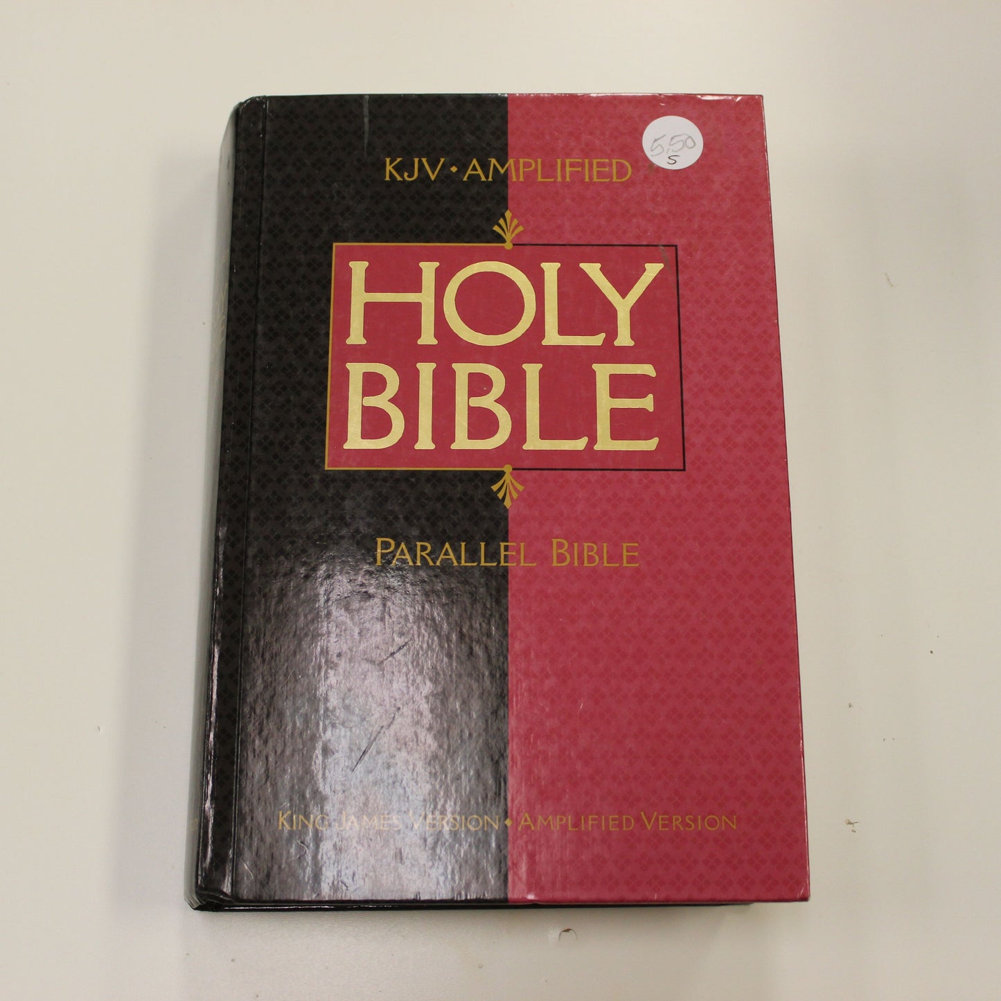 KJV AMPLIFIED HOLY BIBLE PARALLEL BIBLE
