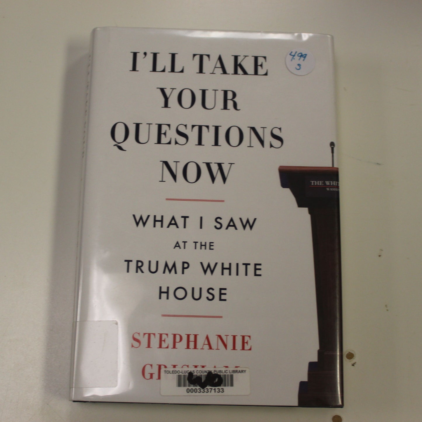 I'LL TAKE YOUR QUESTIONS NOW: WHAT i SAW AT THE TRUMP WHITE HOUSE