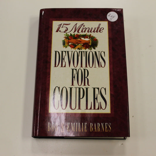 15 MINUTE DEVOTIONS FOR COUPLES