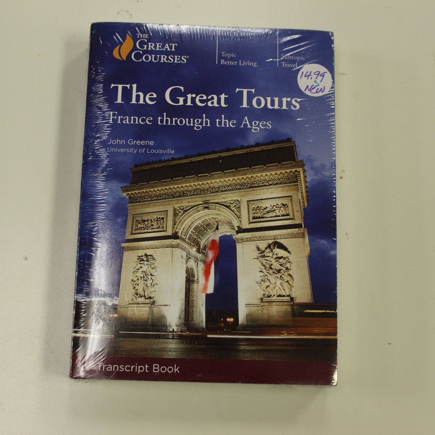 THE GREAT TOURS FRANCE THROUGH THE AGES - TRANSCRIPT BOOK