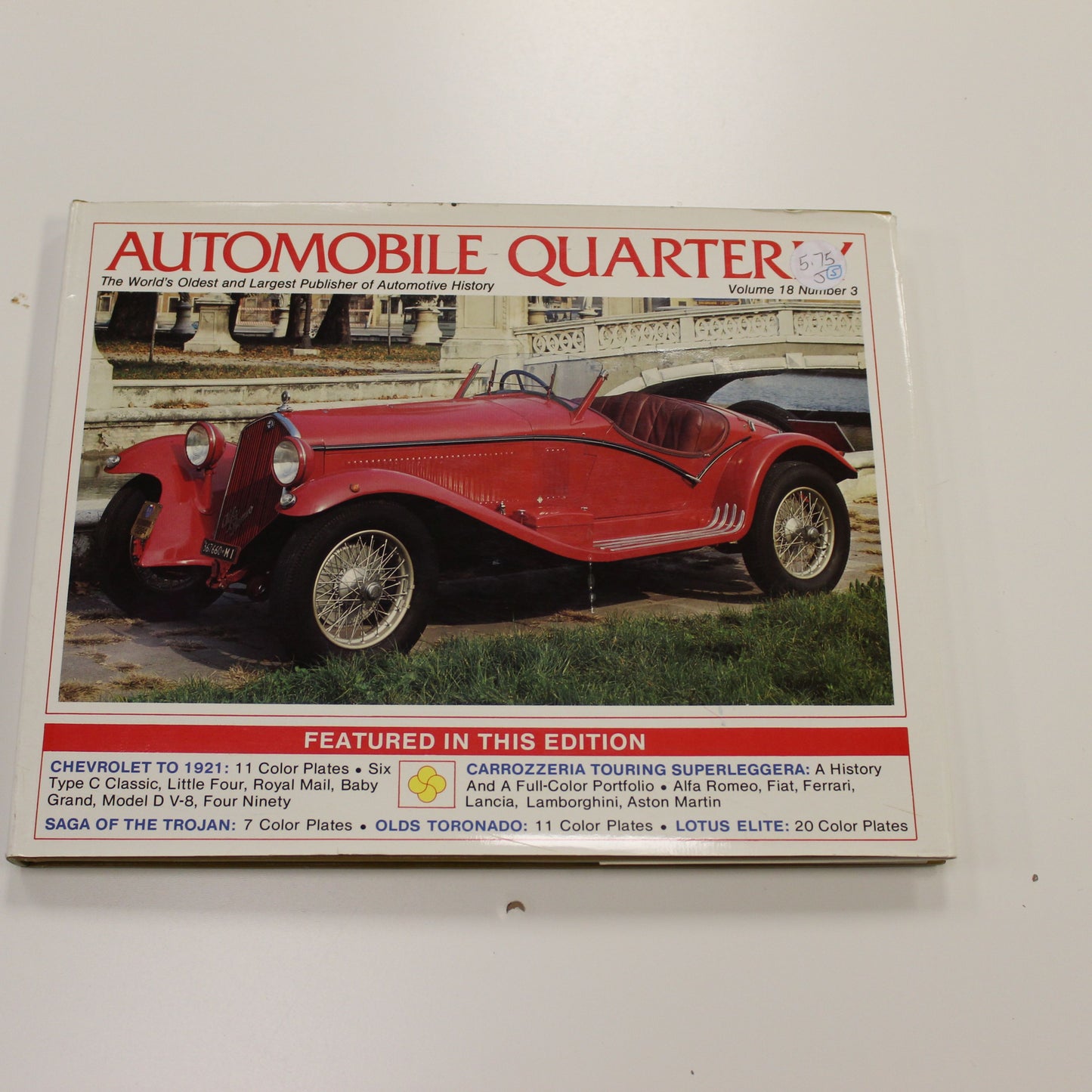 AUTOMOBILE QUARTERLY VOLUME 18 NUMBER 3