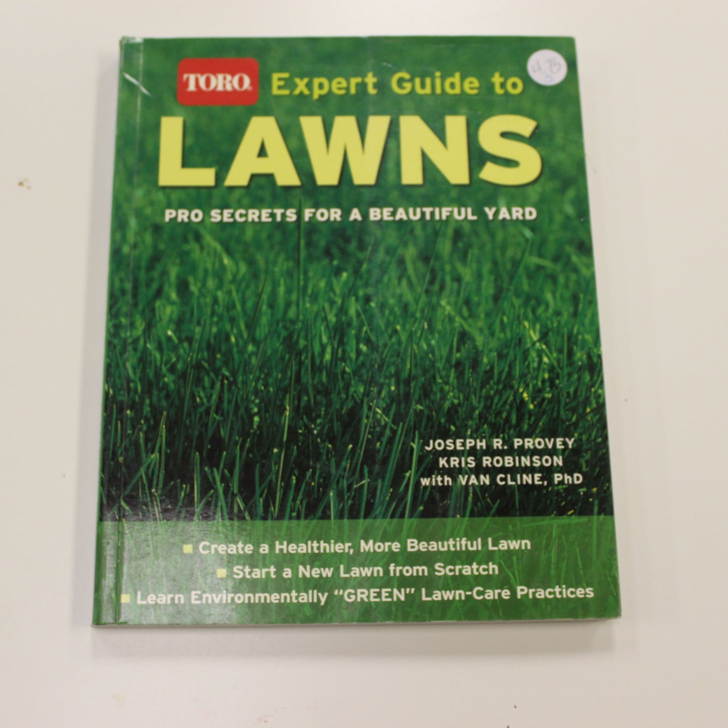 TORO EXPERT GUIDE TO LAWNS PRO SECRETS FOR A BEAUTIFUL YARD