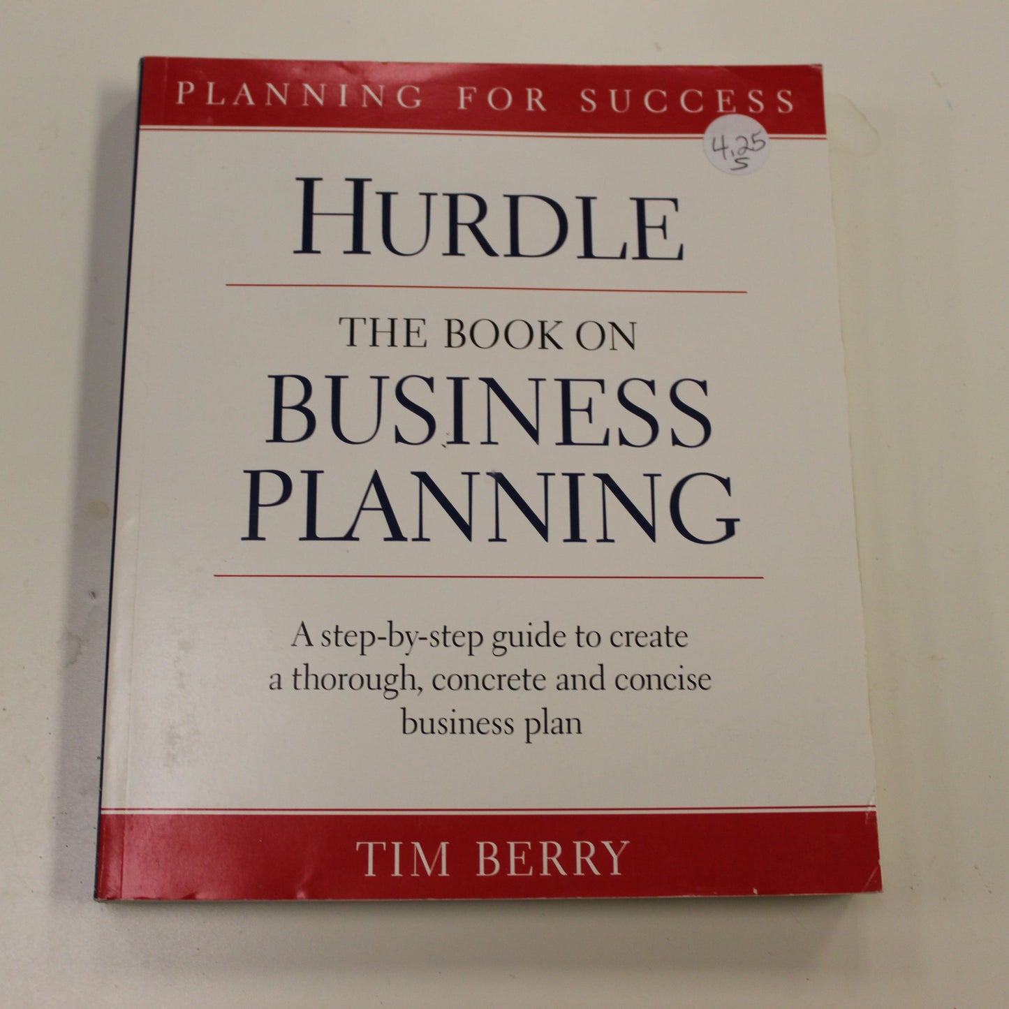 HURDLE: THE BOOK ON BUSINESS PLANNING