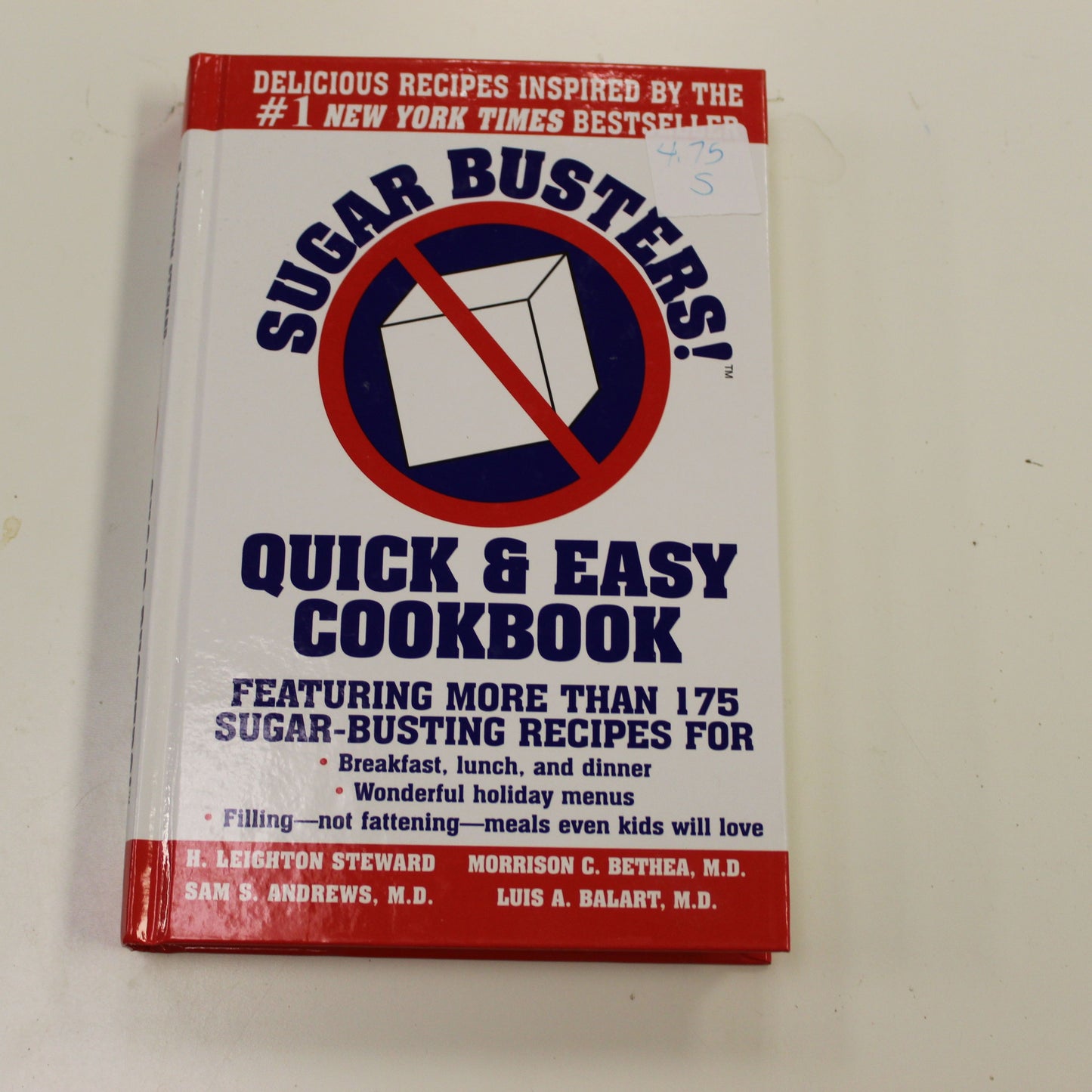 SUGAR BUSTERS! QUICK & EASY COOKBOOK