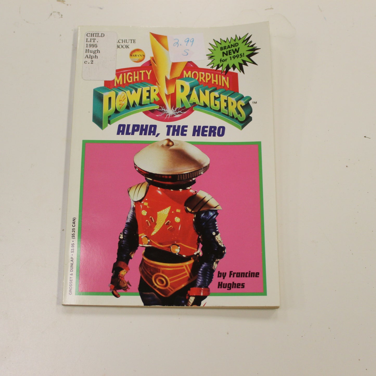 MIGHTY MORPHIN POWER RANGERS ALPHA, THE HERO