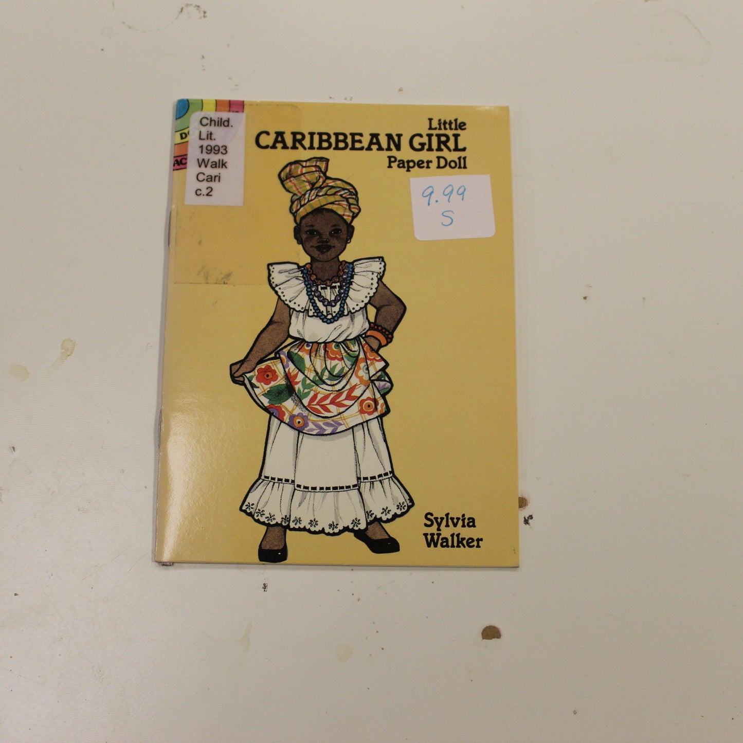 LITTLE CARIBBEAN GIRL PAPER DOLL