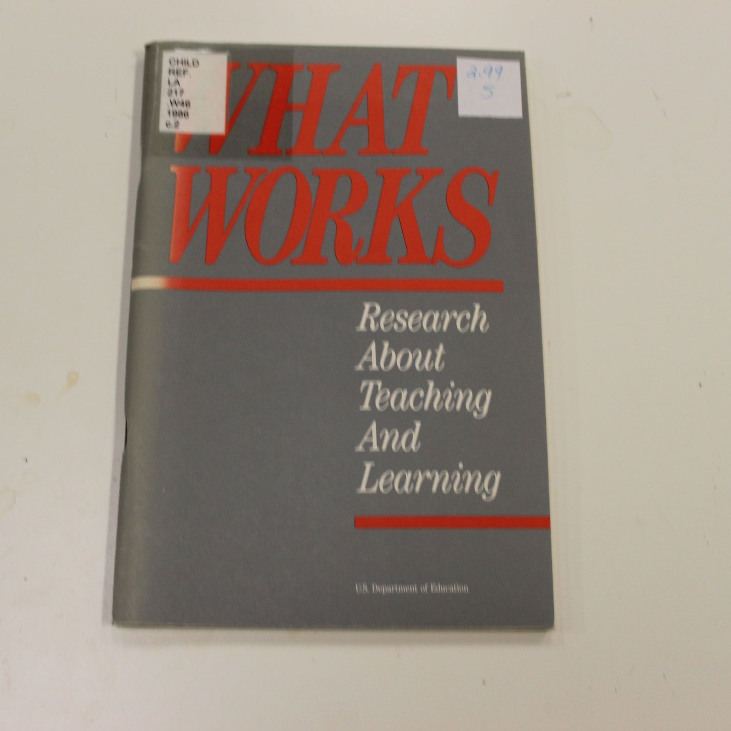 WHAT WORKS: RESEARCH ABOUT TEACHING AND LEARNING