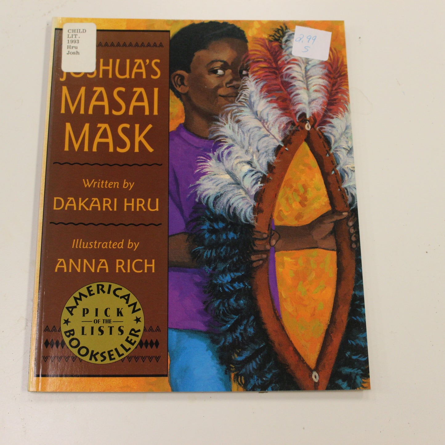 JOSHUA'S MASAI MASK
