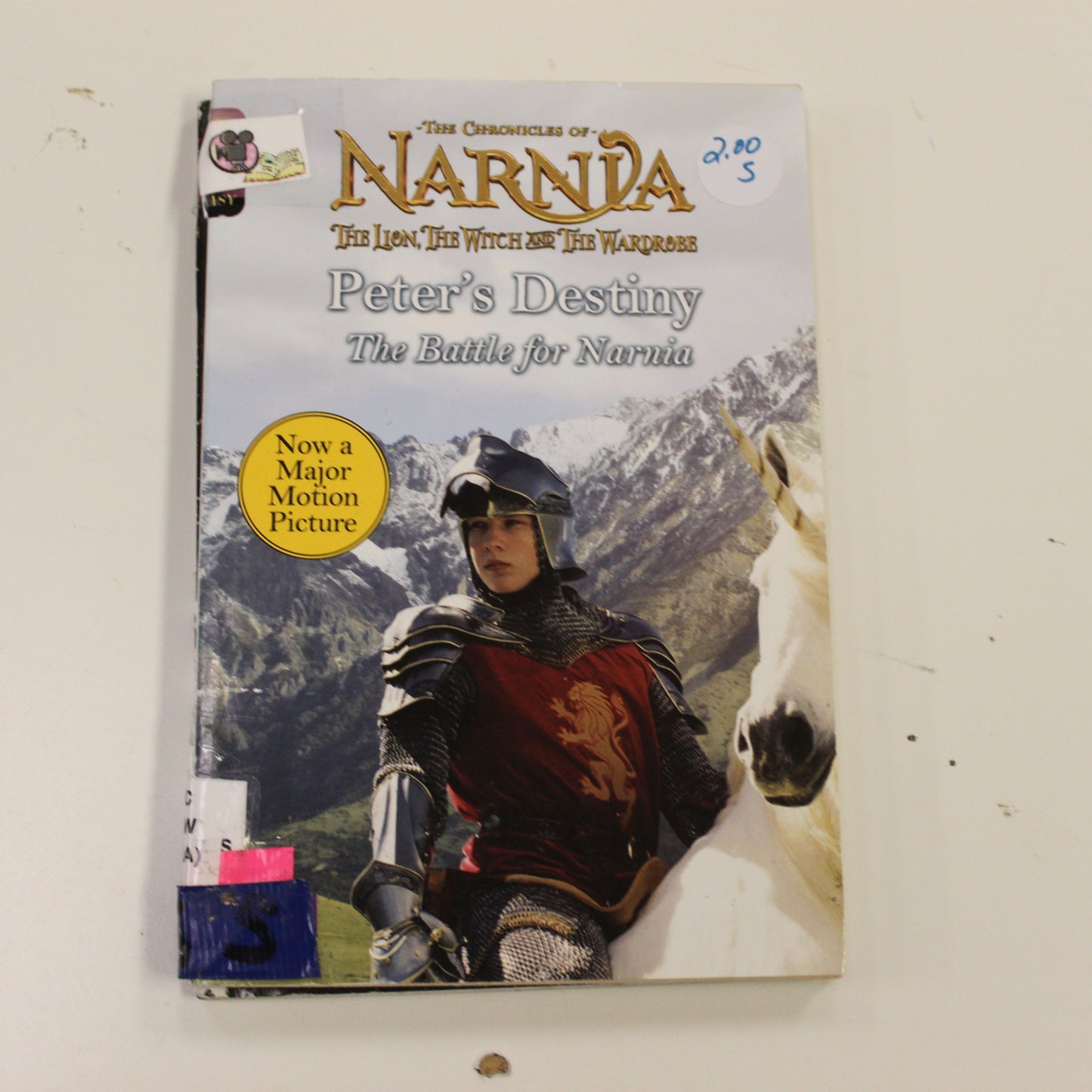 NARNIA THE LION, THE WITCH AND THE WARDROBE PETER'S DESTINY THE BATTLE OF NARNIA