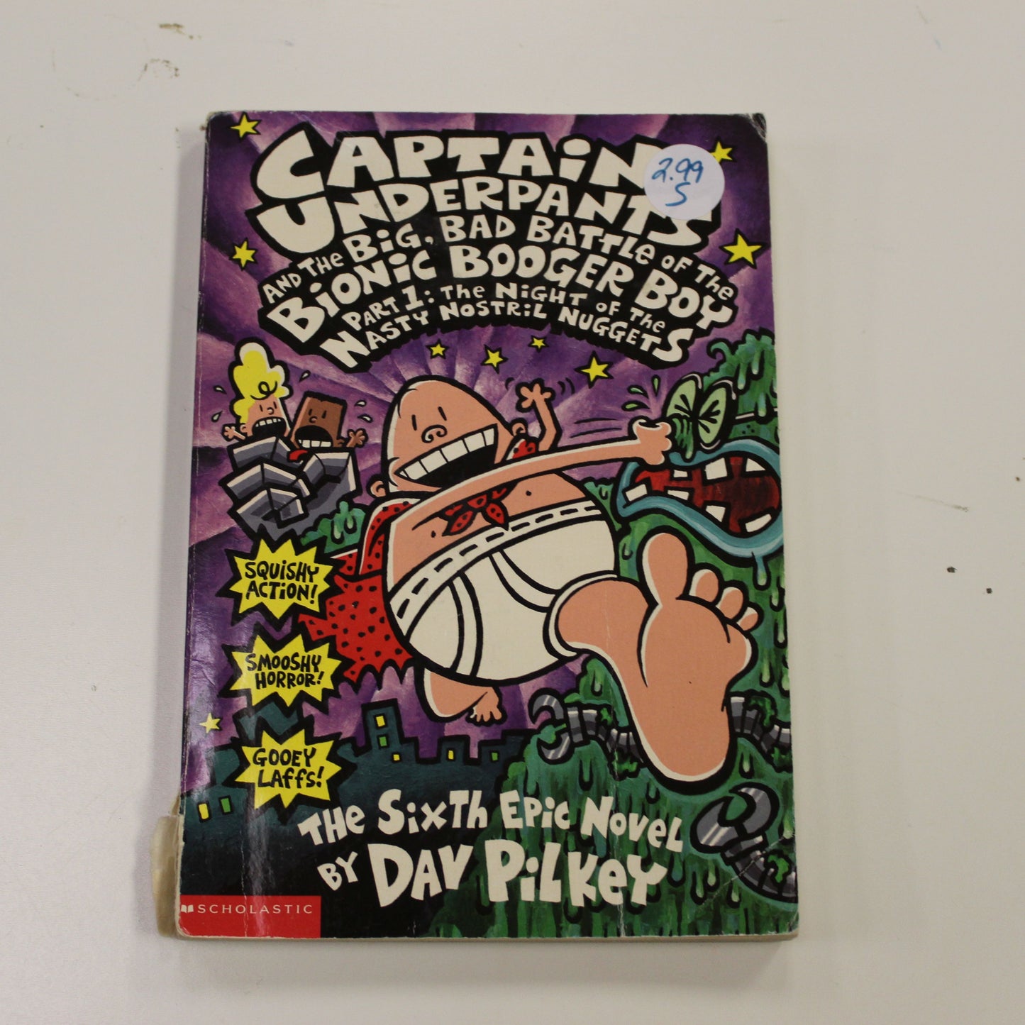 CAPTAIN UNDERPANTS AND THE BIG, BAD BATTLE OF THE BIONIC BOOGER BOY PART 1