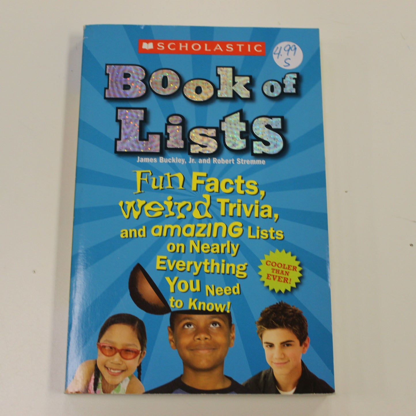 BOOK OF LISTS FUN FACTS, WEIRD TRIVIA AND AMAZING LISTS ON NEARLY EVERYTHING YOU NEED TO KNOW!