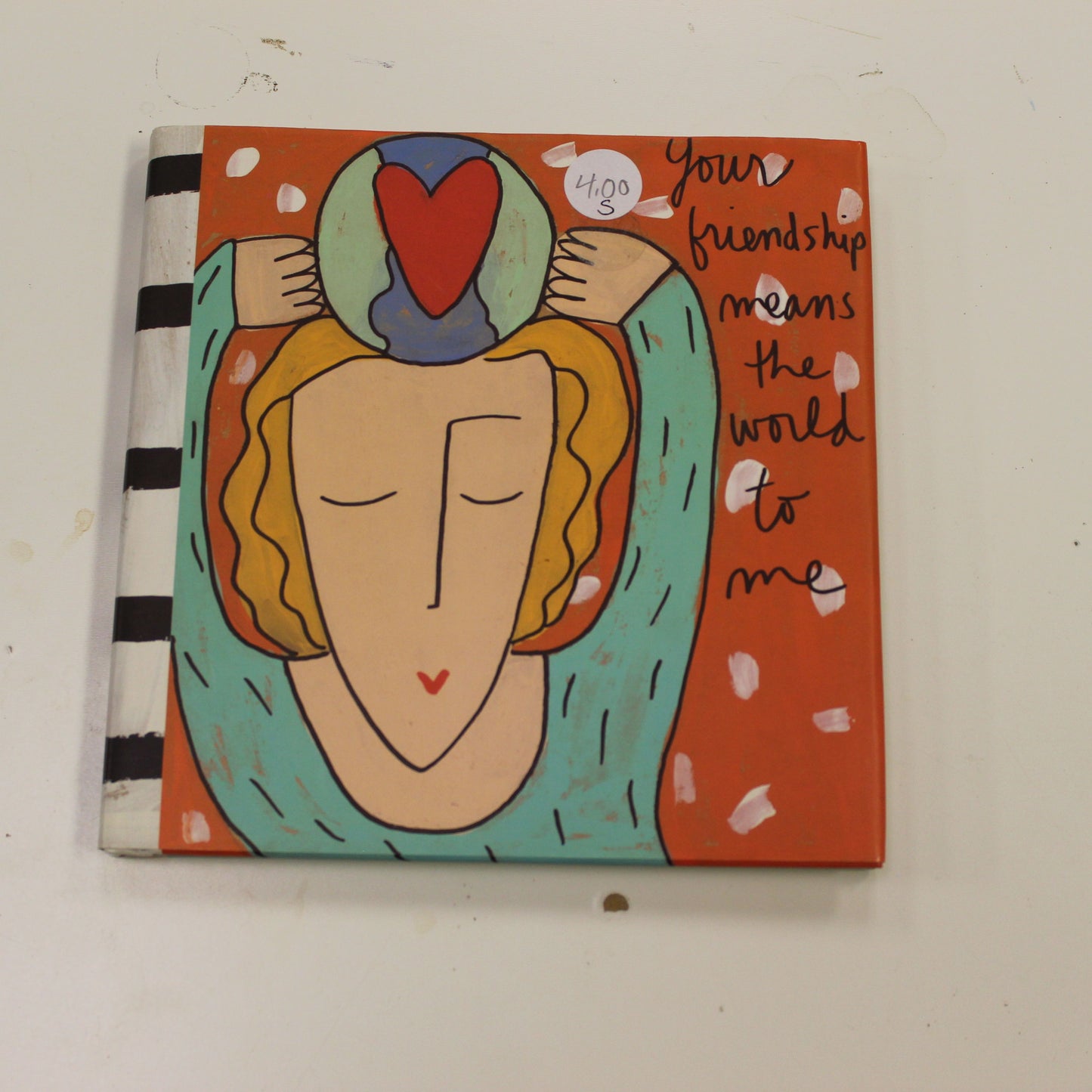 YOUR FRIENDHSIP MEANS THE WORLD TO ME