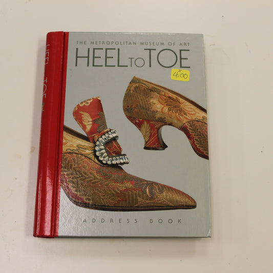 HEEL TO TOE ADDRESS BOOK