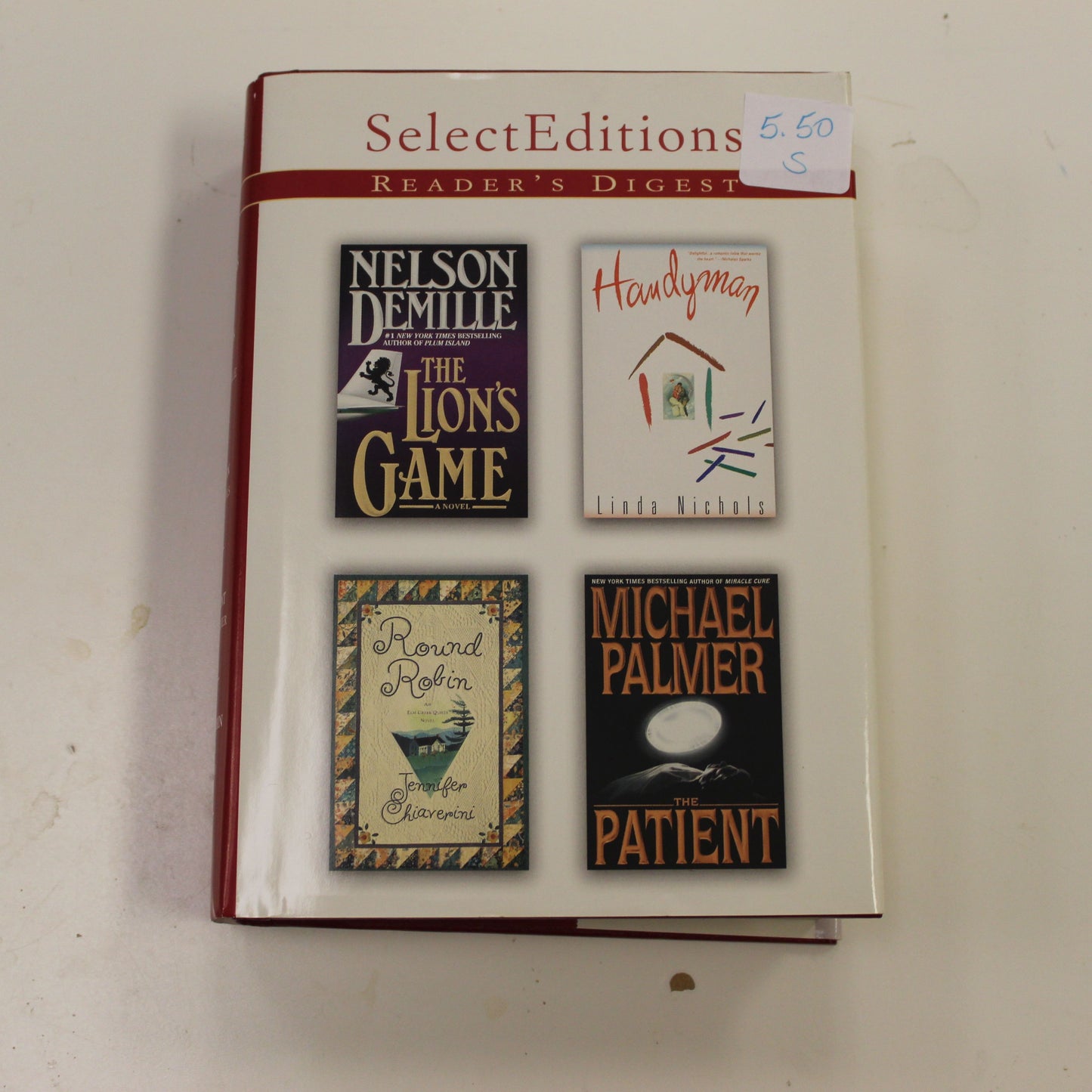 READER'S DIGEST SELECT EDITIONS: THE LION'S GAME, HANDYMAN, ROUND ROBIN, THE PATIENT