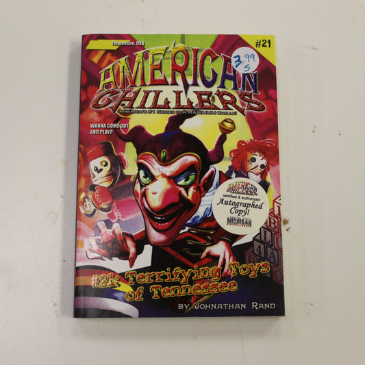 AMERICAN CHILLERS #21 TERRIFYING TOYS OF TENNESSEE