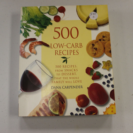 500 LOW-CARB RECIPES