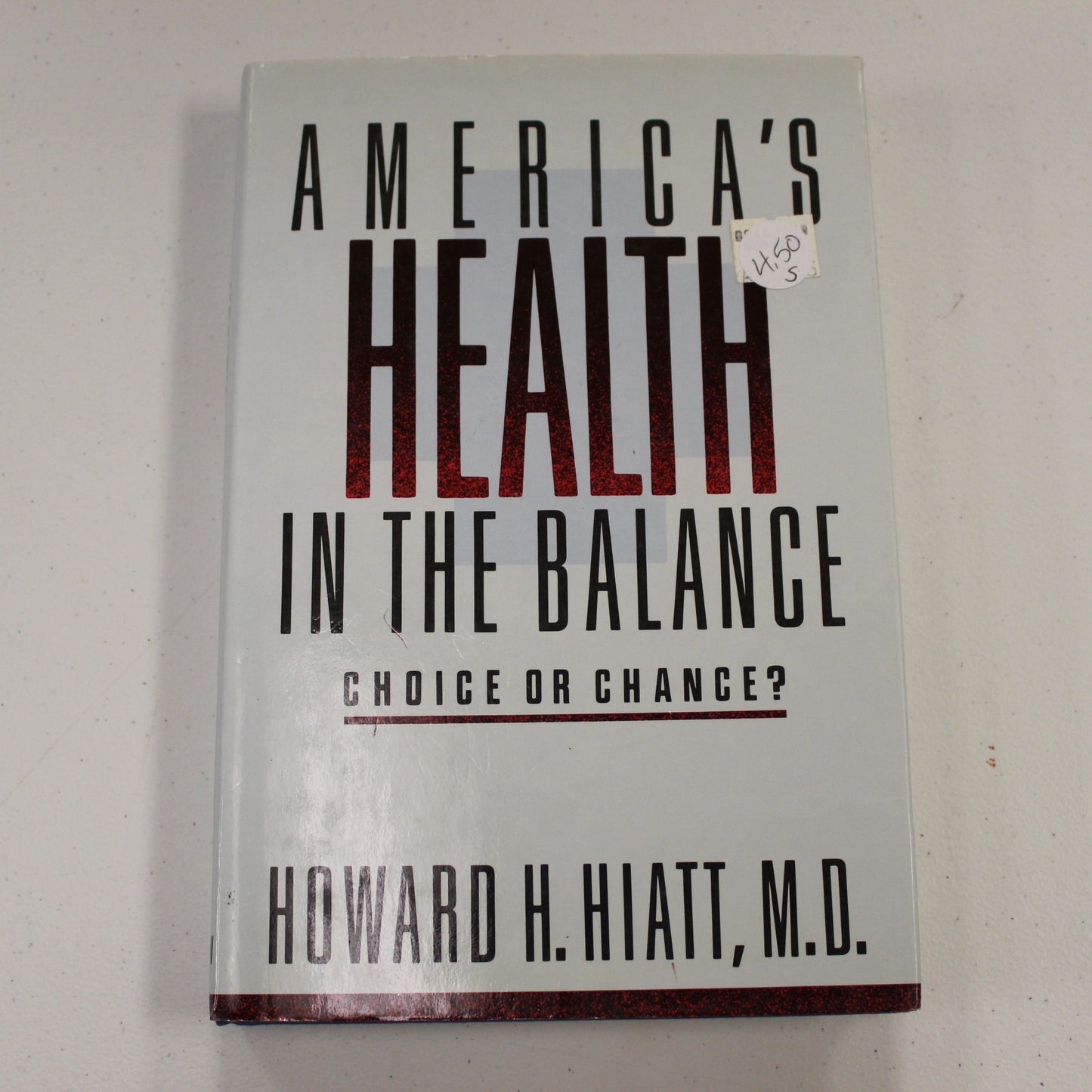 AMERICA'S HEALTH IN THE BALANCE