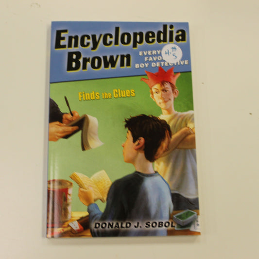 ENCYCLOPEDIA BROWN FINDS THE CLUES
