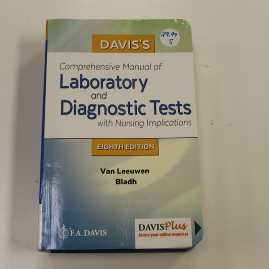 DAVIS'S LABORATORY AND DIAGNOSTIC TESTS WITH NURSING IMPLICATIONS 8TH EDITION