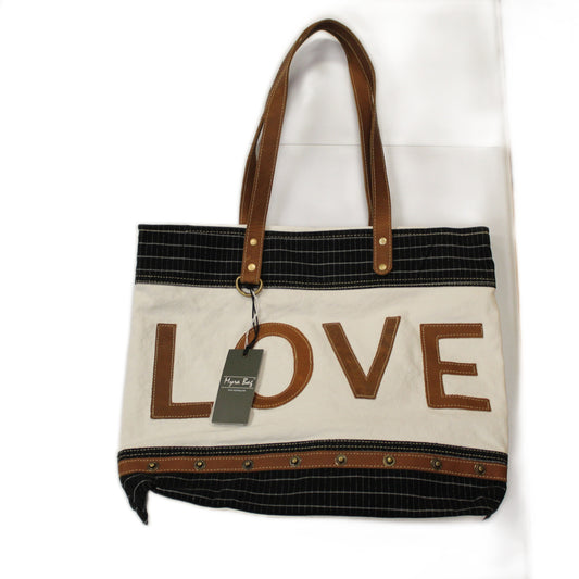 LETTERS OF LOVE TOTE BAG