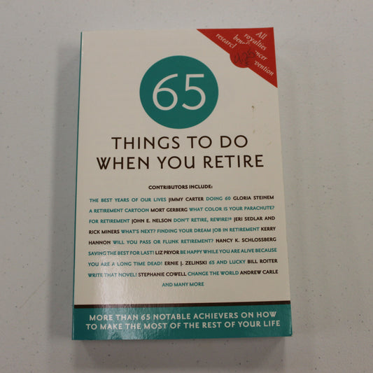 65 THINGS TO DO WHEN YOU RETIRE