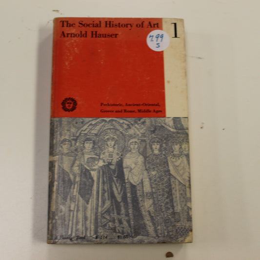 THE SOCIAL HISTORY OF ART 1