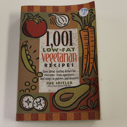 1001 LOW-FAT VEGETARIAN RECIPES