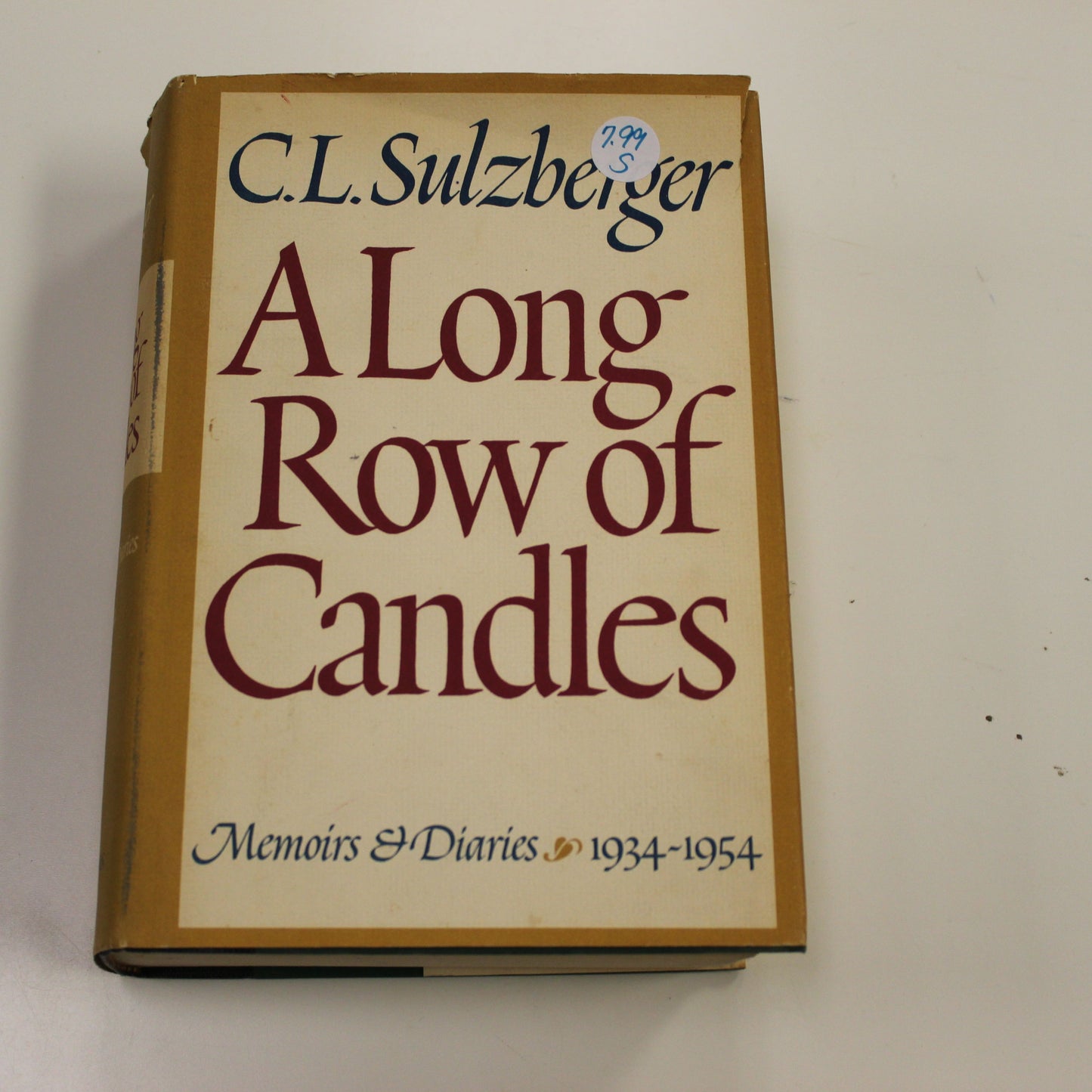 A LONG ROW OF CANDLES