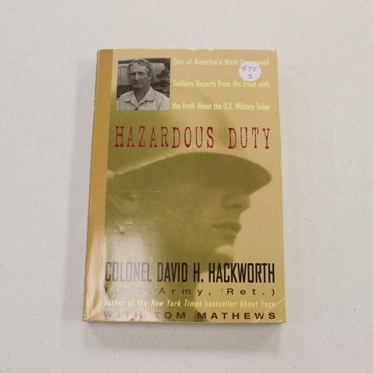 HAZARDOUS DUTY