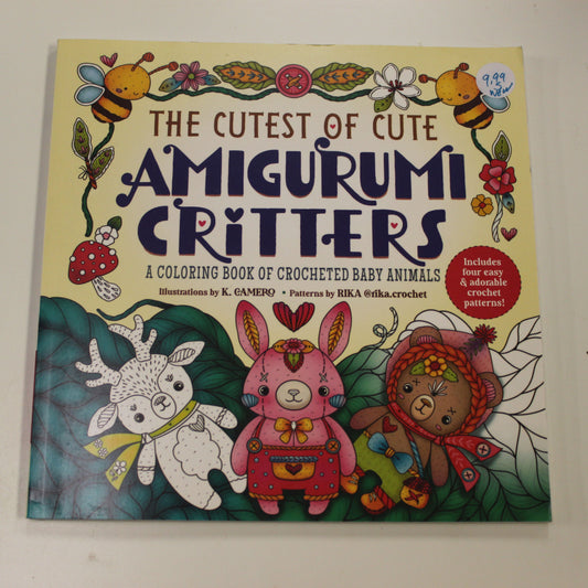 THE CUTEST OF CUTE AMIGURUMI COLORING BOOK