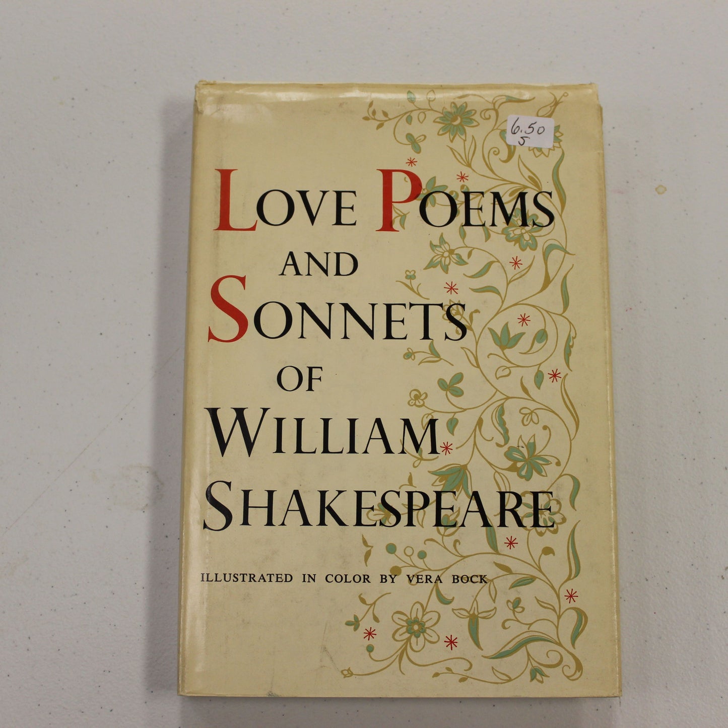 LOVE POEMS AND SONNETS OF WILLIAM SHAKESPEARE