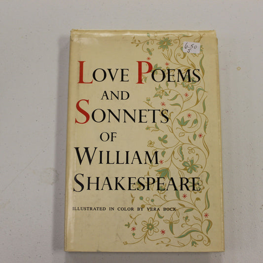LOVE POEMS AND SONNETS OF WILLIAM SHAKESPEARE