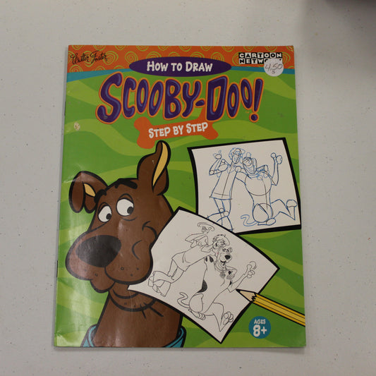 HOW TO DRAW SCOOBY-DOO STEP BY STEP