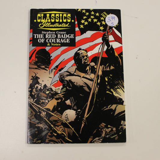 STEPHEN CRANE THE RED BADGE OF COURAGE & NOTES