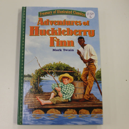 ADVENTURES OF HUCKLEBERRY FINN - TREASURY OF ILLUSTRATED CLASSICS