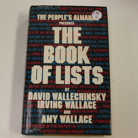 THE PEOPLE'S ALMANAC PRESENTS THE BOOK OF LISTS
